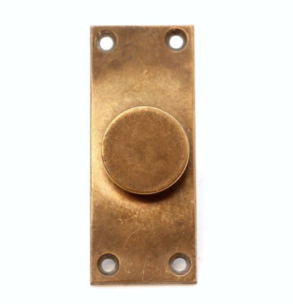 Door Locks - Vintage Yale & Towne Bronze Door Thumb Lock Latch