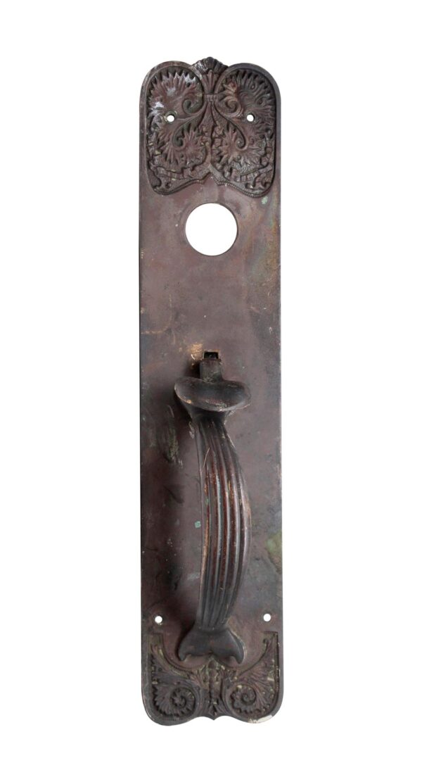 Door Pulls - Antique Victorian 15 in. Bronze Entry Door Pull