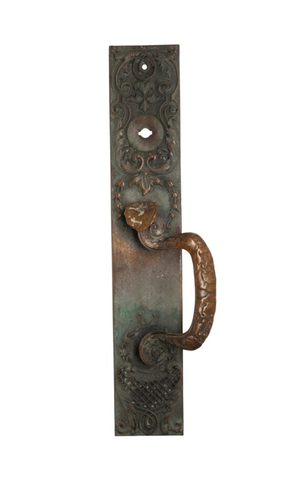 Door Pulls - Art Nouveau Russell & Erwin 16.125 in. Bronze Door Pull