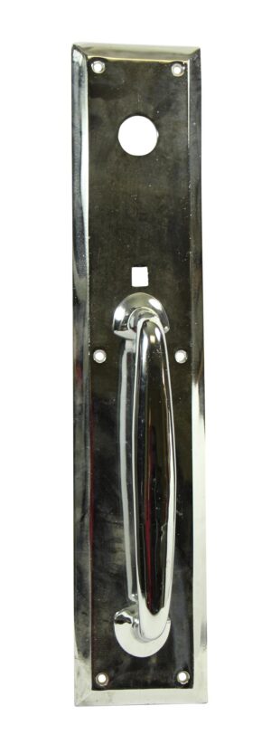 Door Pulls - Vintage 19.875 in. Modern Chrome Door Pull