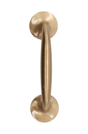 Door Pulls - Vintage 7.375 in. Brushed Brass Bridge Door Pull