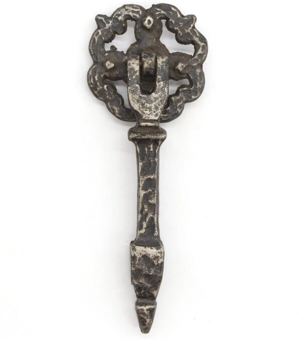 Door Pulls - Vintage Arts & Crafts Hammered Brass Door Pull