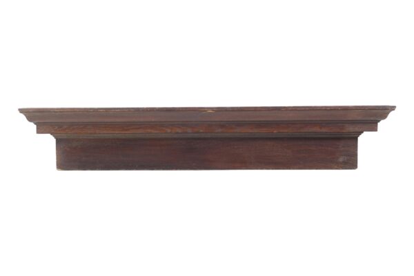 Door Surrounds - Reclaimed 52 in. Dark Stained Oak Header