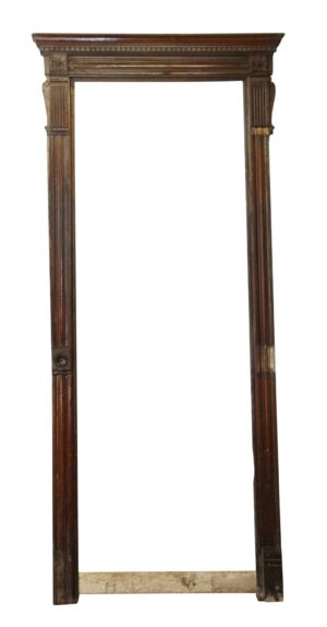 Door Surrounds - Tall Antique Chestnut Door Frame 112 x 51