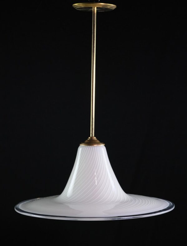 Down Lights - Vetri Murano Hand Blown Glass Brass Fitter Pendant Light