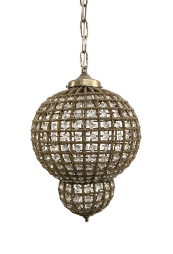 Down Lights - Vintage Moroccan Crystal Pendant Light