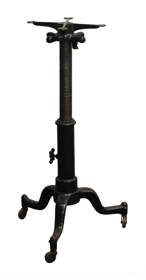 Drafting Tables - Hendricks Vintage Cast Iron Slender Drafting Table Base