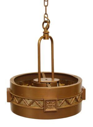 Drums - Gothic Bronze Drum Pendant Light