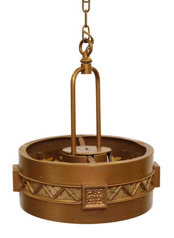 Drums - Gothic Bronze Drum Pendant Light