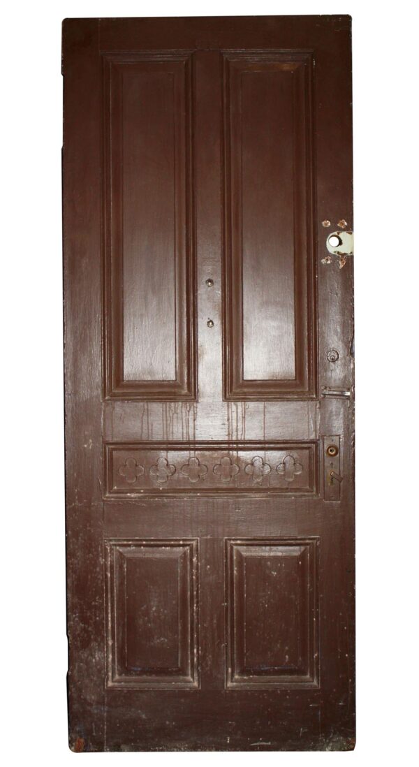 Entry Doors - Antique 5 Panel Entry Door 91 x 35.5