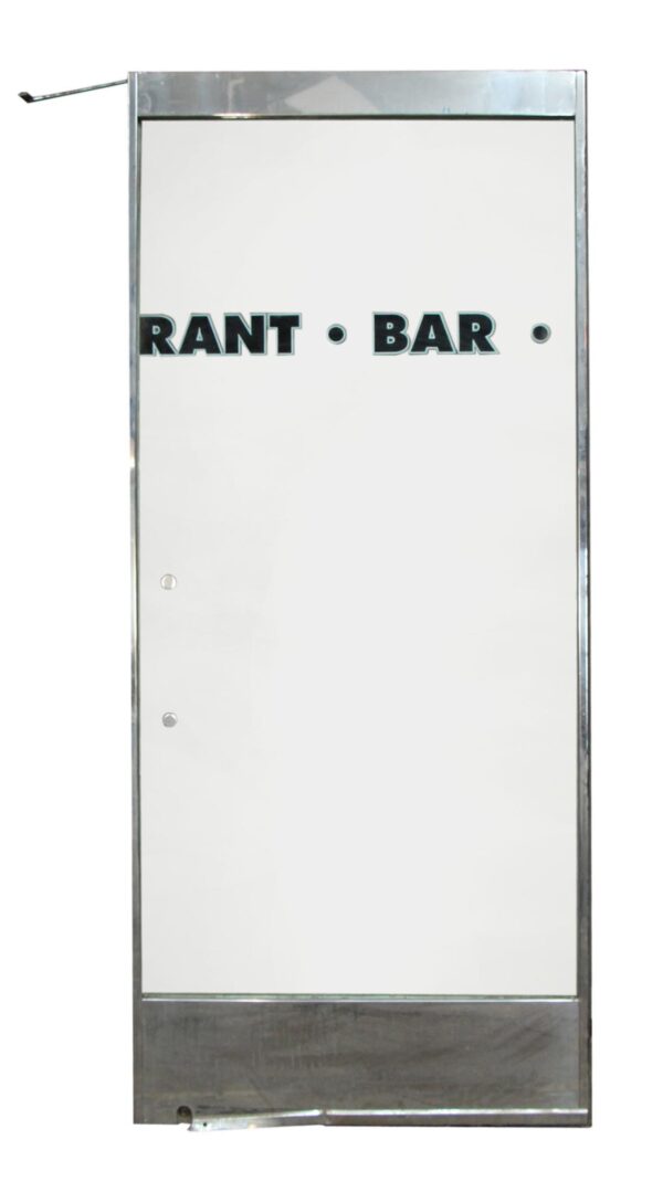 Entry Doors - Commercial Full Glass Metal Frame Entry Door 92 x 39.5