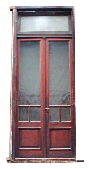 Entry Doors - Double Doors with Transom