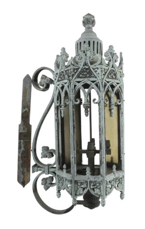Exterior Lighting - 19th Century Rare Bronze Ecclesiastical Pair of Exterior Sconces