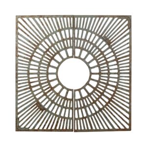 Exterior Materials - Neenah Foundry Co. Reclaimed Square Cast Iron Sidewalk Tree Guard