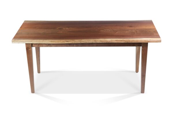 Farm Tables - Handmade 6 ft Rubio Mono-Coat Finish Walnut Dining Table