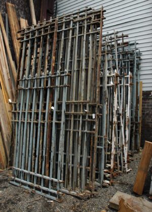 Railings & Posts - 10 Ft High Heavy Gauge Tall Iron Fencing