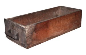 Flea Market - Antique Wood Farm Bin Drawer