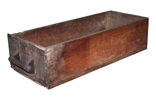 Flea Market - Antique Wood Farm Bin Drawer