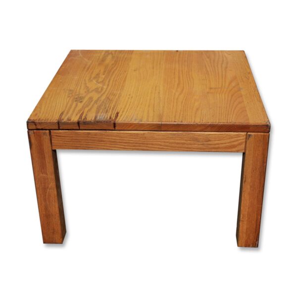 Flea Market - Modern 24 in. Square Short Wooden Coffee Table