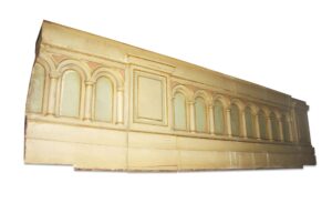 Flooring & Antique Wood - Reclaimed 12 ft French Provincial Balcony Wall Panel