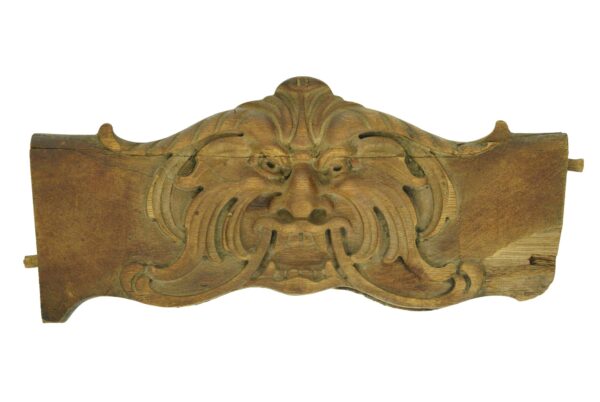 Flooring & Antique Wood - Vintage Pine Carved Chair Backing