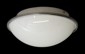 Flush & Semi Flush Mounts - European Mid Century Dome Flush Mount Light
