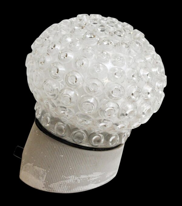 Flush & Semi Flush Mounts - European Modern Angled Bubbled Glass Semi Flush Mount