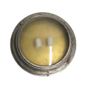 Flush & Semi Flush Mounts - Industrial Round Steel 15.75 in. Flush Mount Light