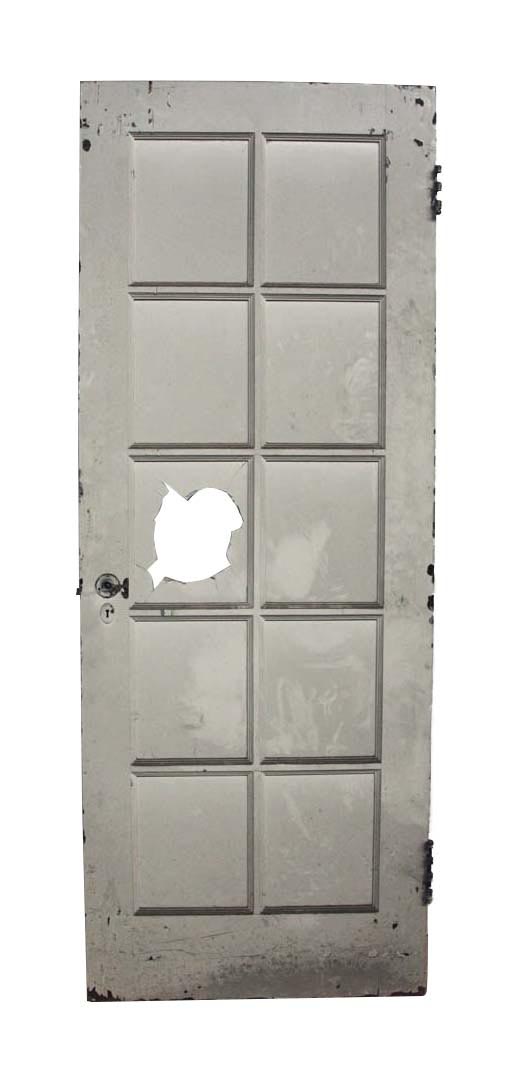 French Doors - 10 Lite Antique French Door 79.5 x 30