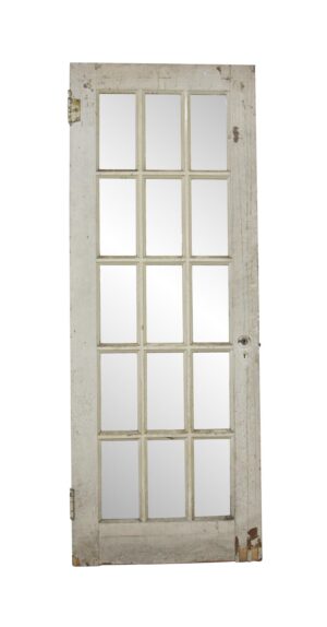 French Doors - Antique 15 Lite French Door 79.75 x 30