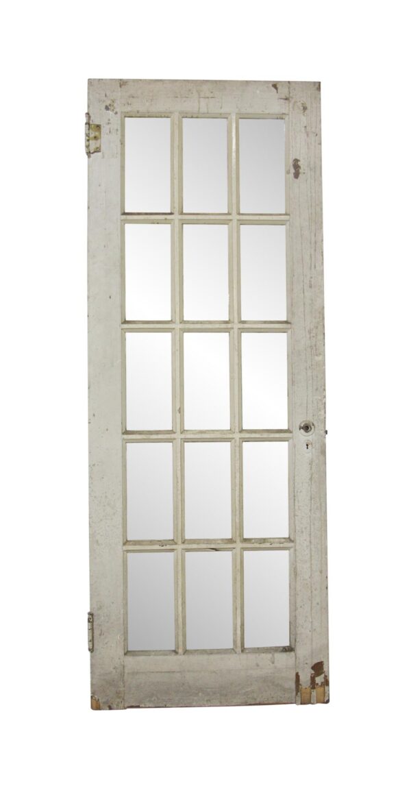 French Doors - Antique 15 Lite French Door 79.75 x 30