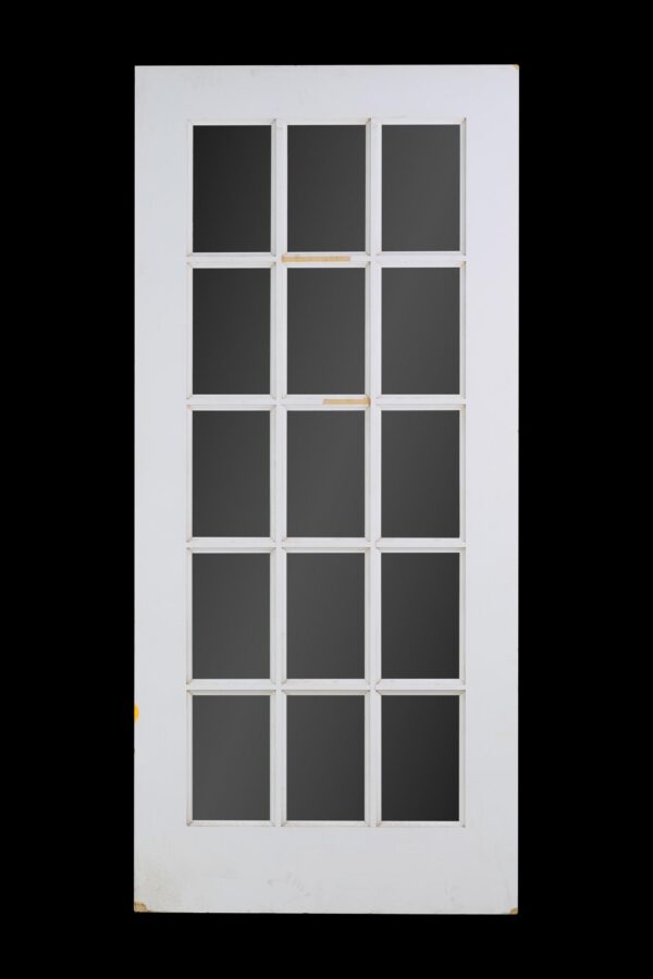 French Doors - Olde New 15 Lites Pine French Door 80 x 35.75