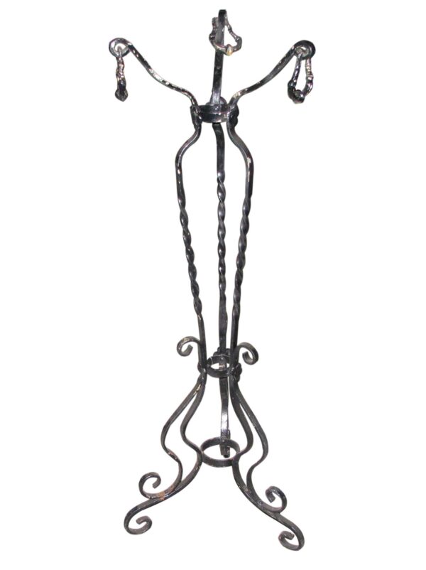 Garden Elements - Black Wrought Iron Plant Holder Stand