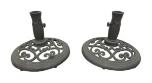 Garden Elements - Cast Iron Umbrella Bases