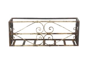 Garden Elements - Reclaimed Wrought Iron 34 in. Painted Garden Planter