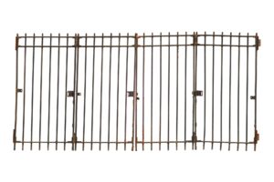 Gates - 6 ft x 12 ft Tall Wrought Iron & Bi-fold Gates