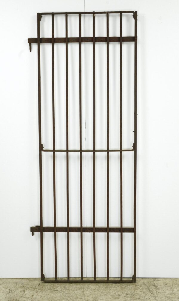 Gates - Antique Wrought Iron 84.25 in. Garden Gate