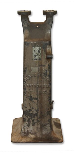 Industrial - Antique Slack 38.75 in. H Iron Machine Base