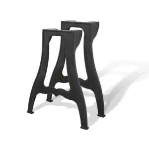 Industrial Machine Legs - Pair of Finished Industrial Counter Height New York Legs