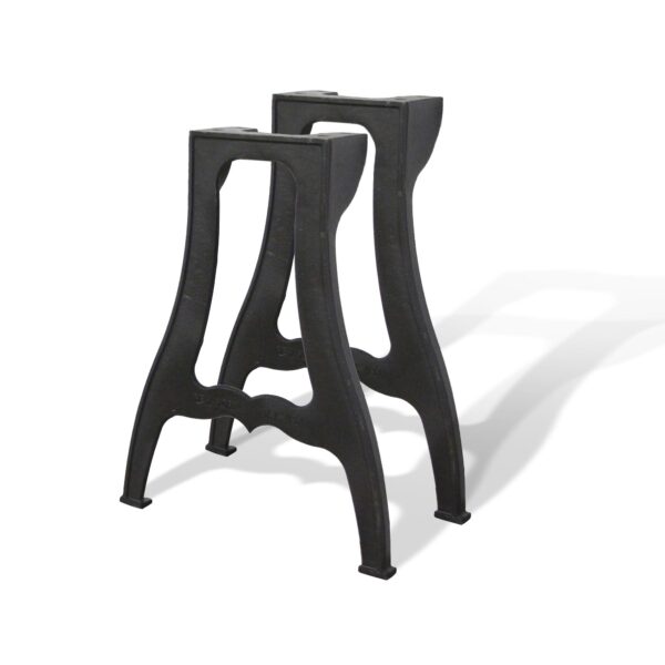 Industrial Machine Legs - Pair of Finished Industrial Counter Height New York Legs