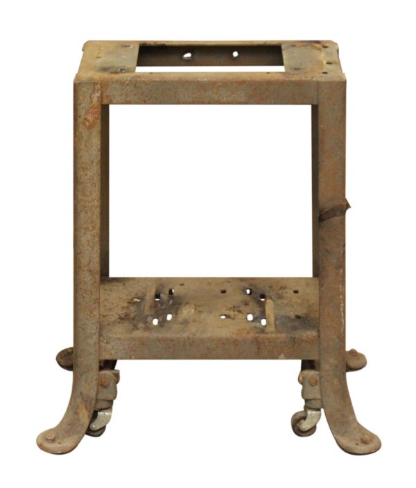 Industrial - Metal Table Base with Wheels