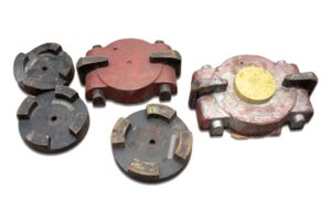 Industrial Molds - Set of Five Industrial Wood Molds