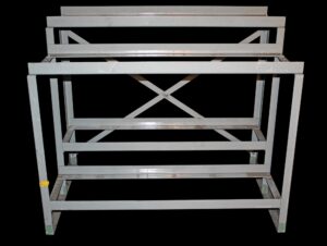 Industrial - Vintage Industrial Metal Work Bench Frame