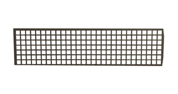 Interior Materials - Reclaimed 33 x 9.5 Steel Vent Cover
