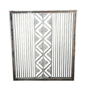 Interior Materials - Reclaimed Cast Iron Wall Vent Cover 47 x 35