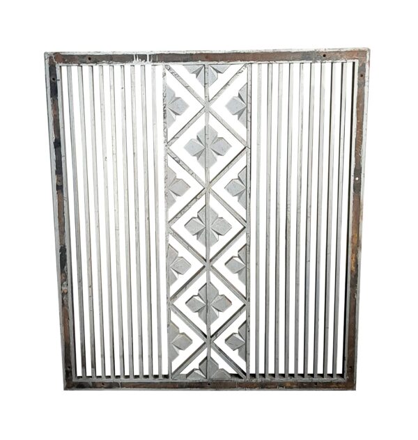 Interior Materials - Reclaimed Cast Iron Wall Vent Cover 47 x 35