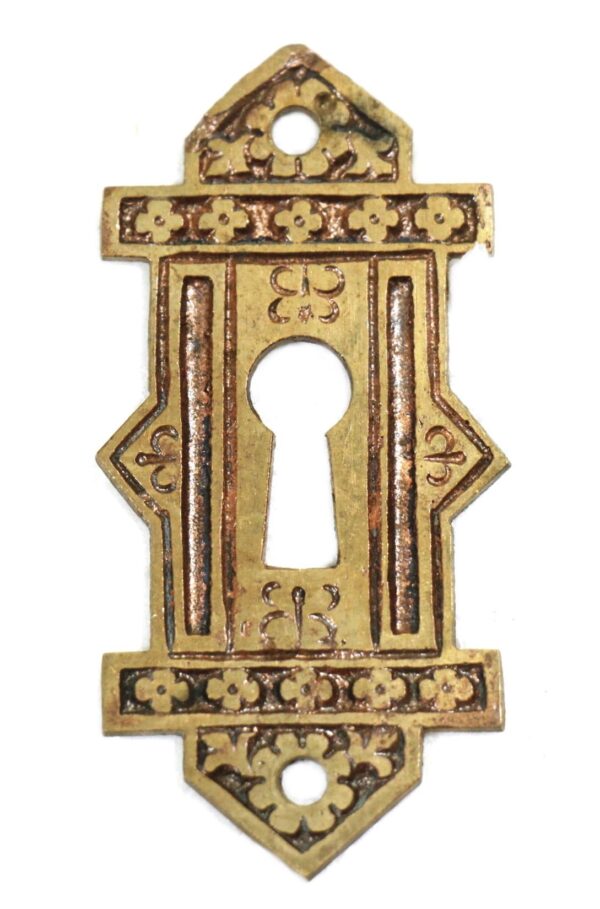 Keyhole Covers - Ornate Bronze Eastlake Keyhole Cover