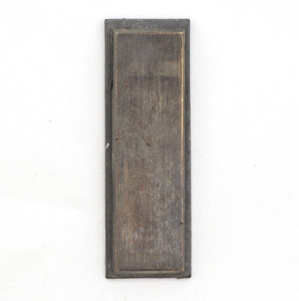 Keyhole Covers - Vintage Classic 2 in. Nickeled Brass Keyhole Cover with Draft Plate