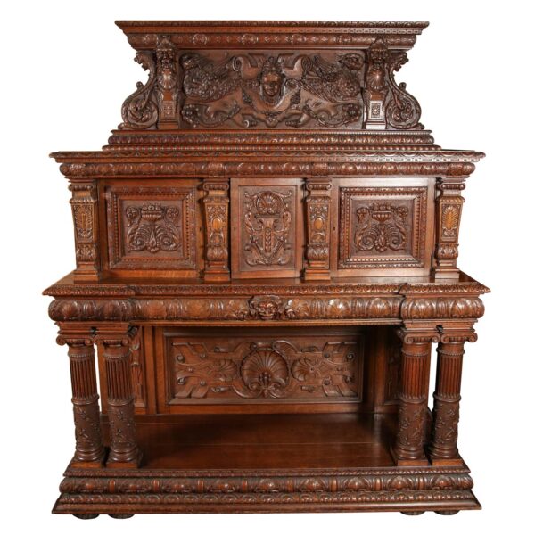 Kitchen & Dining - Italian Renaissance Carved Sideboard