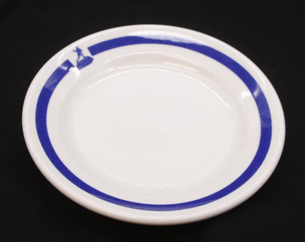 Kitchen - Vintage Downtown Athletic Club Heisman Trophy Ceramic 7 in. Dinner Plate